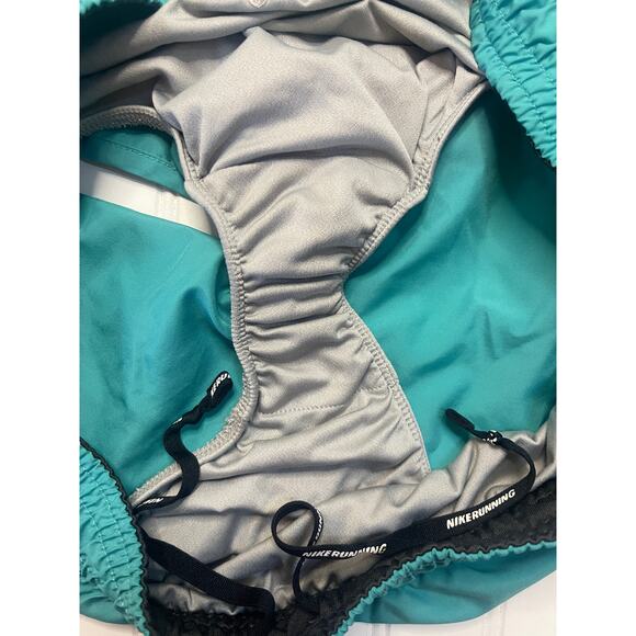 Nike Running Dri-Fit Teal Activewear Shorts - Size Women's XL - Picture 3 of 7